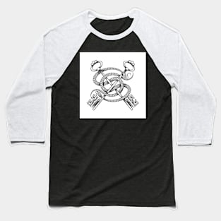 Snakes Wraps Around Vintage Keys Baseball T-Shirt